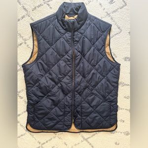 Like new J.Crew navy blue vest medium